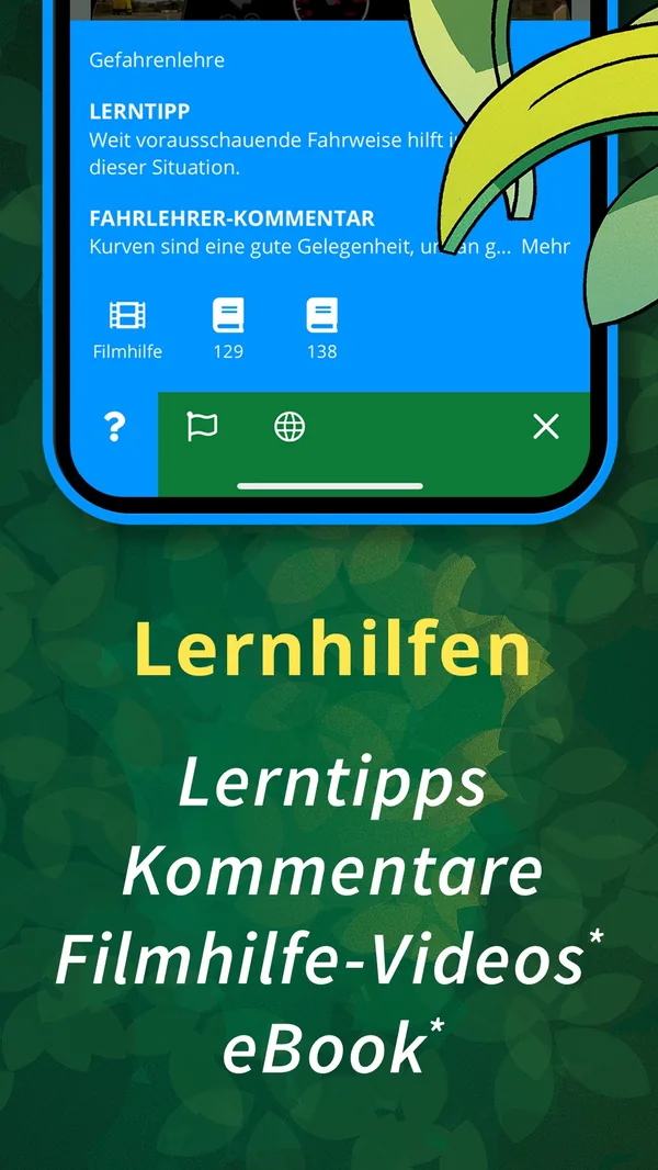 FahrAPP App Screenshot – Full exam simulation overview